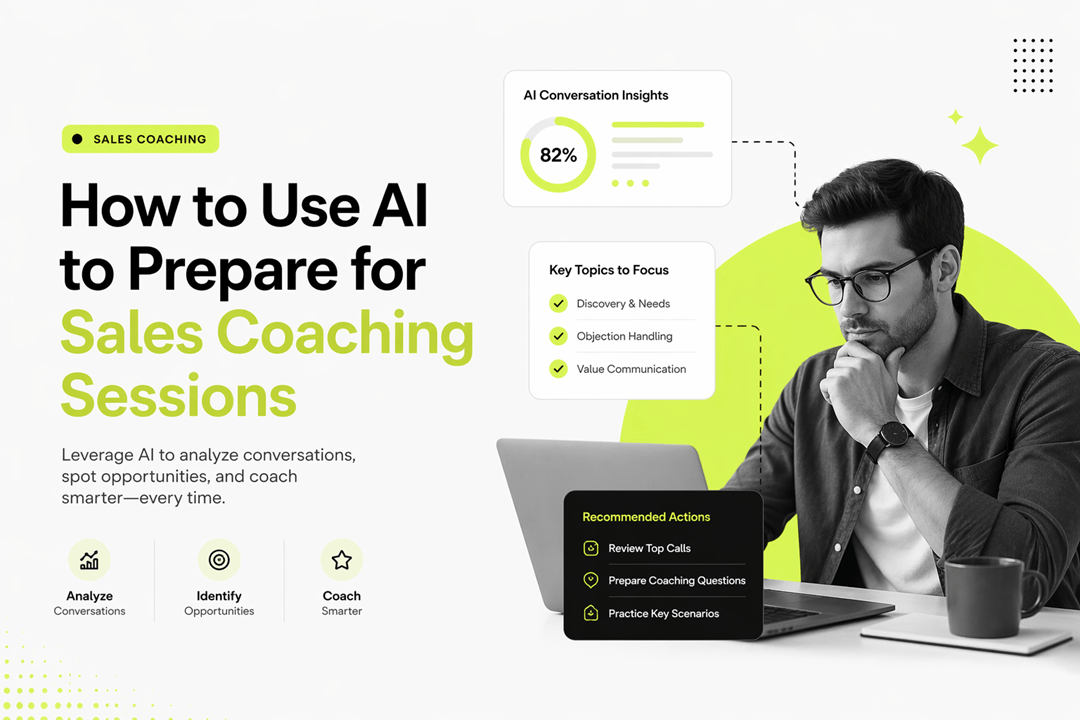 How to Use AI to Prepare for Sales Coaching Sessions